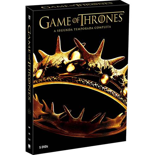 DVD Game Of Thrones: 2ª Temporada Completa (5 Discos)