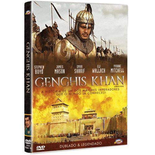 DVD Genghis Khan - a História de um dos Maiores Imperadores que o Mundo já Conheceu!