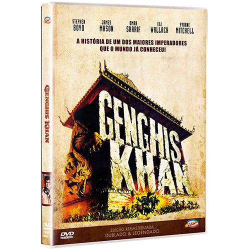 DVD - Genghis Khan: a História de um dos Maiores Imperadores que o Mundo já Conheceu