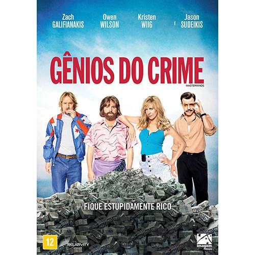 DVD Gênios do Crime