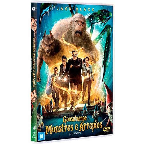 DVD Goosebumps: Monstros e Arrepios