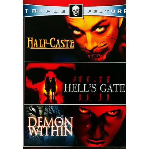 DVD Half-Caste/Hells Gate 11:11/Demon Within- Importado - Duplo