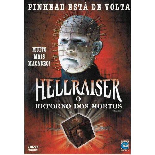 Dvd Hellraiser o Retorno dos Mortos -