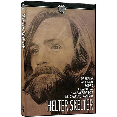 DVD Helter Skelter - Baseado no Livro Sobre a Captura e Assassinatos de Charles Manson