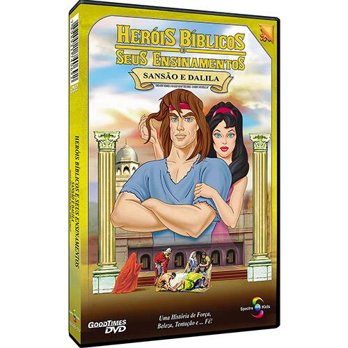DVD - Heróis Bíblicos e Seus Ensinamentos - Sansão e Dalila