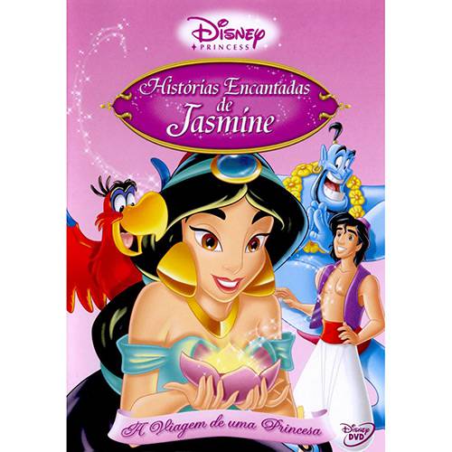 DVD Histórias Encantadas de Jasmine: a Viagem de uma Princesa