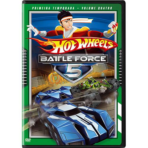 Dvd Hot Wheels Battle Force 5 - 1ª Temporada - Volume 4