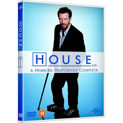 Dvd - House - 1ª Temporada Completa (6 Discos)
