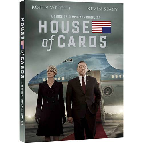 DVD - House Of Cards - a Terceira Temporada Completa (4 Discos)