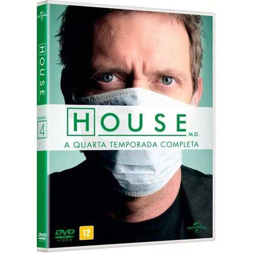 Dvd House - Quarta Temporada (4 Dvds)