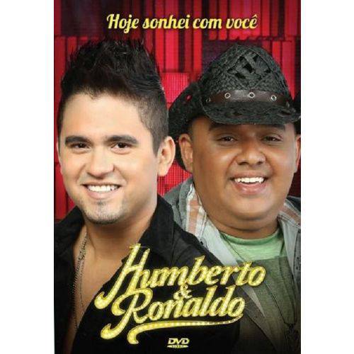 DVD Humberto & Ronaldo Hoje Sonhei com Você Original