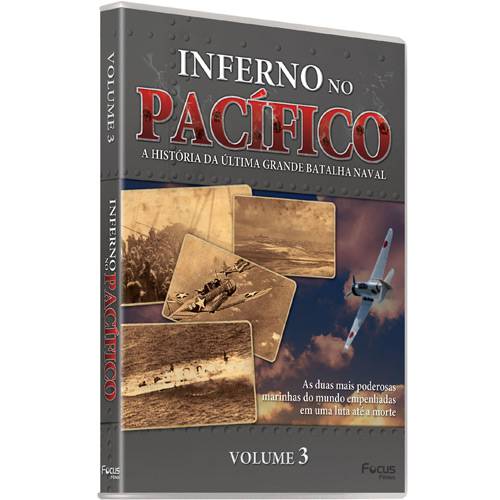 DVD Inferno no Pacífico - Vol. 3