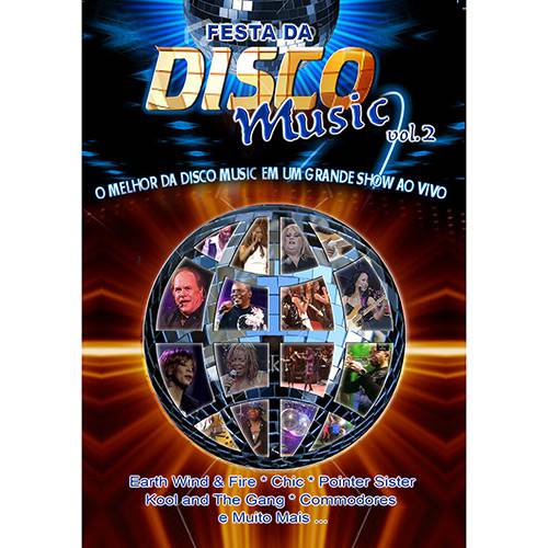 DVD Internacional Diversos - Festa da Disco Music VOL. 2