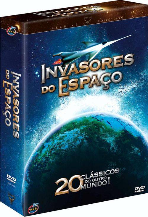 DVD Invasores do Espaço (10 DVDs)