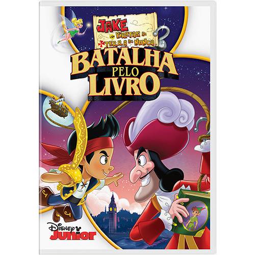 DVD - Jake e os Piratas da Terra do Nunca: Batalha Pelo Livro