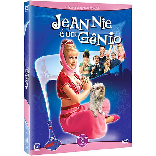 DVD Jeannie é um Gênio 4ª Temporada (4 DVDs)