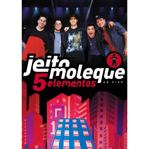 DVD Jeito Moleque - 5 Elementos - ao Vivo