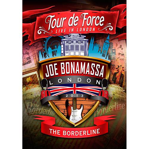 DVD - Joe Bonamassa - Tour de Force Live In London 2013 - The Borderline (Duplo)