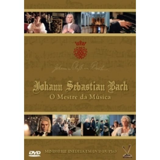 DVD Johann Sebastian Bach: o Mestre da Música (2 DVDs)