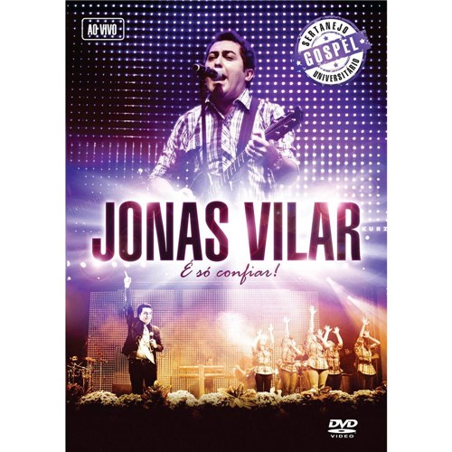 DVD Jonas Vilar - é só Confiar