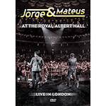 DVD - Jorge & Mateus - em Londres ao Vivo no The Royal Albert Hall