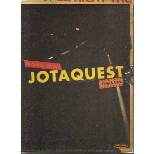 DVD Jota Quest - Folia & Caos: Multishow ao Vivo - Edição Especial