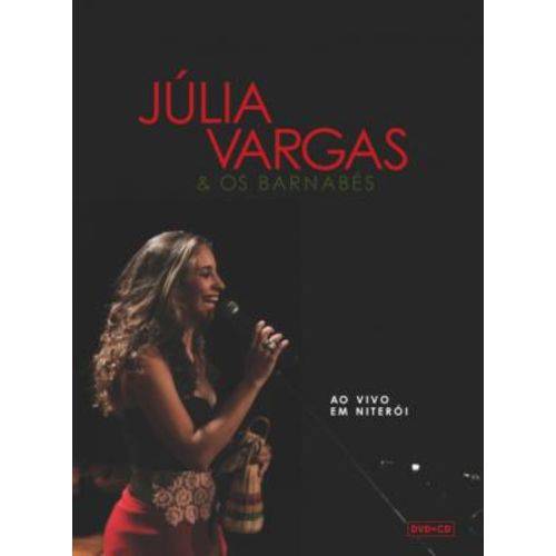 Dvd Julia Vargas & os Barnabés - ao Vivo em Niteroi (dvd+cd)