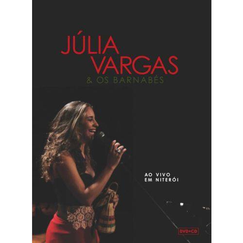 Dvd Julia Vargas & os Barnabés - ao Vivo em Niteroi (dvd+cd)