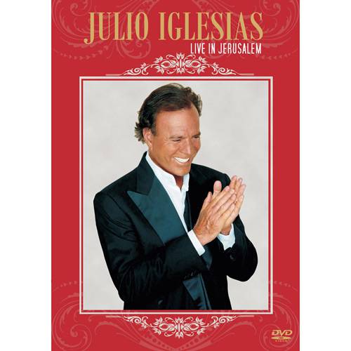 DVD Julio Iglesias - Live In Jerusalém