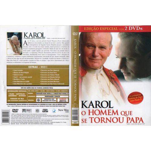 Dvd Karol - o Homem que se Tornou Papa