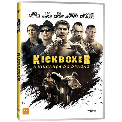 Dvd - Kickboxer: a Vingança do Dragão