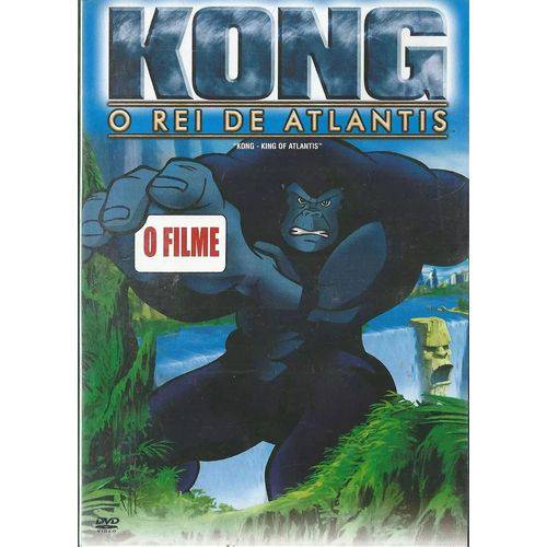 DVD Kong o Rei de Atlantis - Desenho