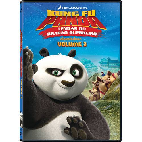 Dvd - Kung Fu Panda - Lendas do Dragão Guerreiro - Vol. 3