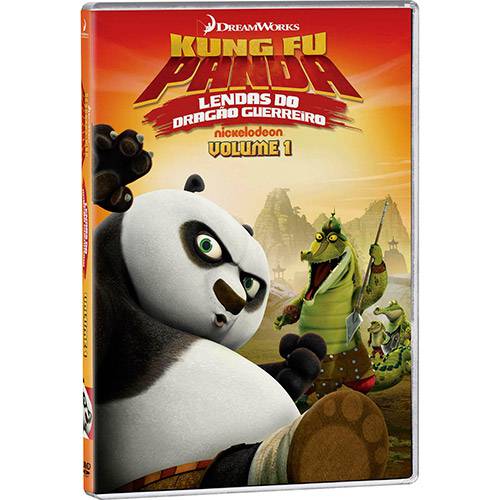 DVD Kung Fu Panda: Lendas do Dragão Guerreiro - Volume 1