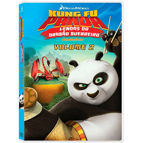 DVD - Kung Fu Panda: Lendas do Dragão Guerreiro - Volume 2