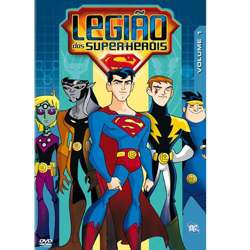 DVD Legião de Super-heróis Vol. 1