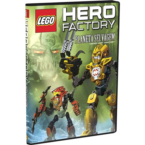 DVD Lego Hero Factory - Planeta Selvagem
