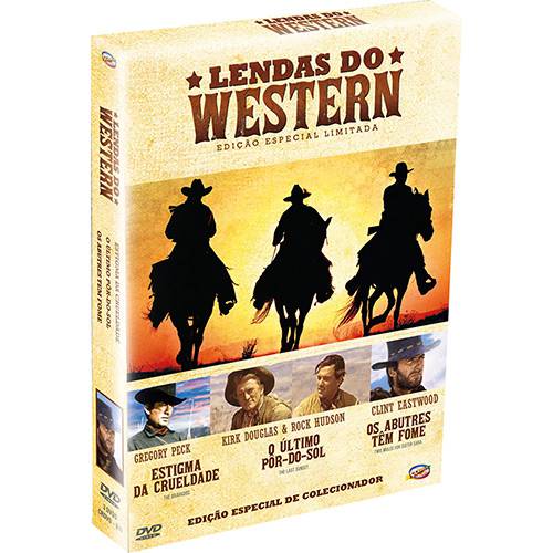 DVD - Lendas do Western (3 Discos)