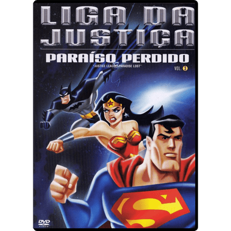 DVD Liga da Justiça - Paraiso Perdido - Vol.3