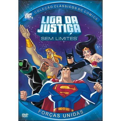 DVD Liga da Justiça Sem Limites: Forças Unidas