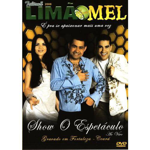DVD Limão com Mel Show o Espetaculo Original