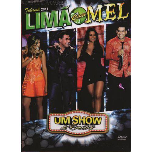 DVD Limão com Mel um Show de Emoções Original
