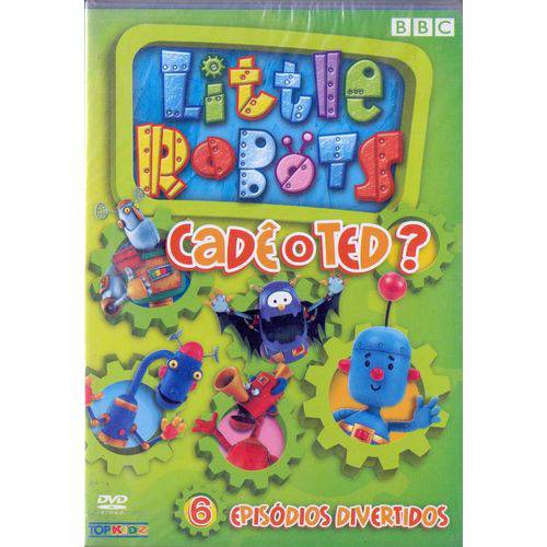 Dvd - Little Robots - Cadê o Ted