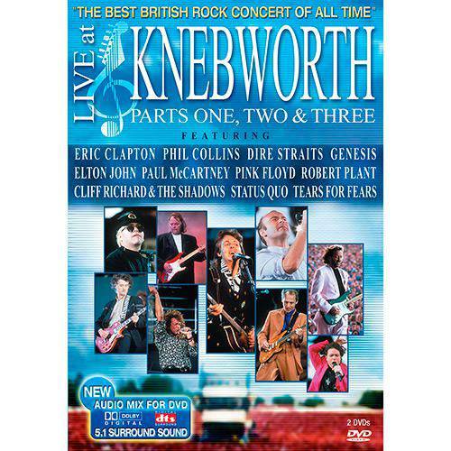 DVD Live At Knebworth, Parts 1,2 & 3