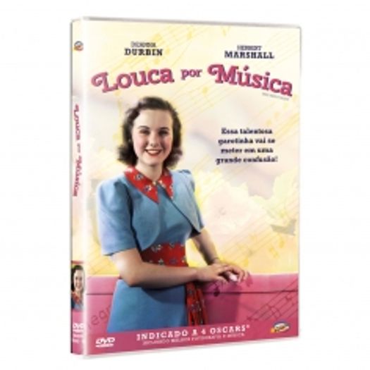 DVD Louca por Música - Deanna Durbin, Herbert Marshall