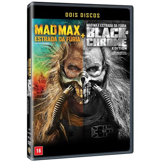 DVD Mad Max: Estrada da Fúria + Black And Chrome Edition (2 DVDs)