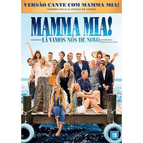 DVD Mamma Mia: Lá Vamos Nós de Novo