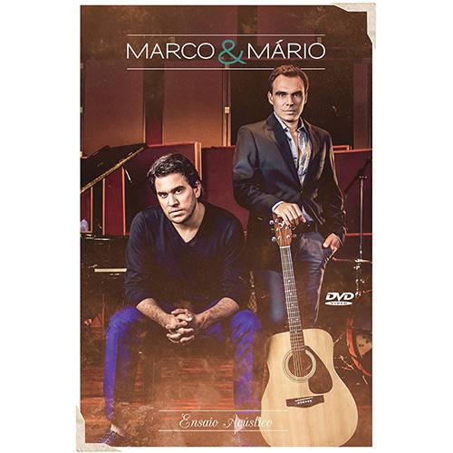 DVD - Marco e Mário - Ensaio Acústico