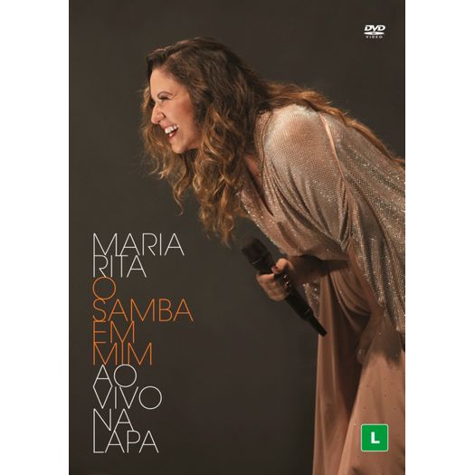 DVD Maria Rita - o Samba em Mim: ao Vivo na Lapa