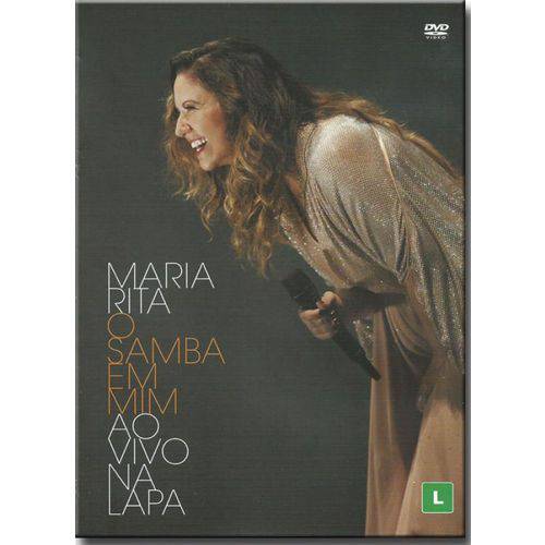 Dvd Maria Rita - o Samba em Mim ao Vivo na Lapa